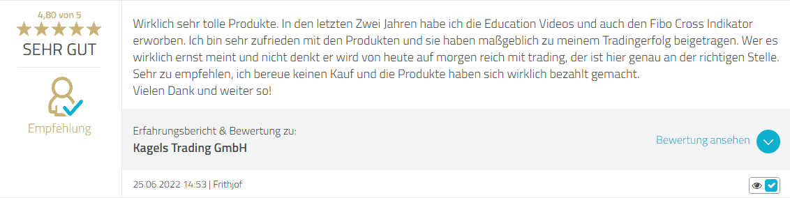 FIBO CROSS Signal Indikator für TradingView Fibo Cross Erfahrung 2