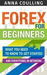 Das Bild zeigt das Buchcover von "Forex for Beginners". 