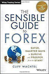 Das Bild zeigt das Buchcover von "The sensible Guide to Forex". 