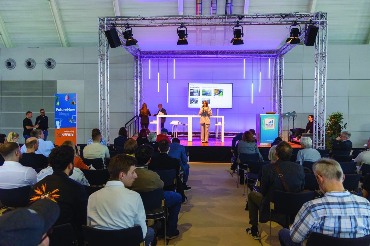 Invest 2025 - Blick in den Vortragsraum