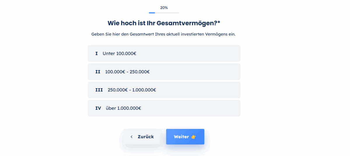 fragebogen zum privaten vermögen auf der seite der privatinvestor kapitalanlage von max otte