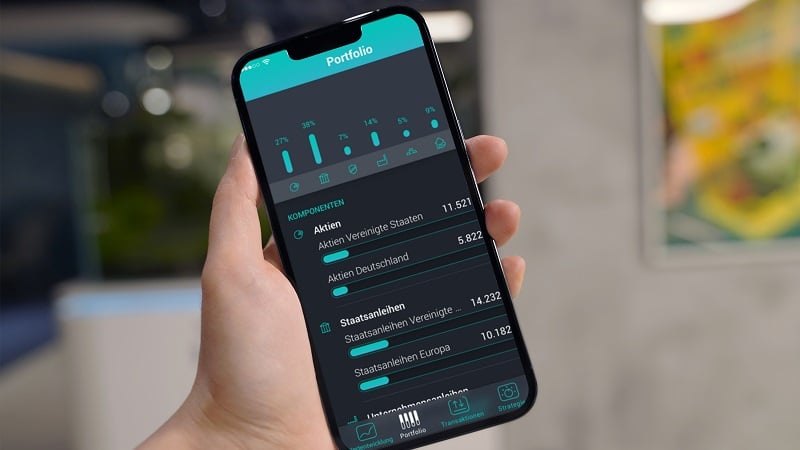 Online Broker Scalable Capitals mobile App