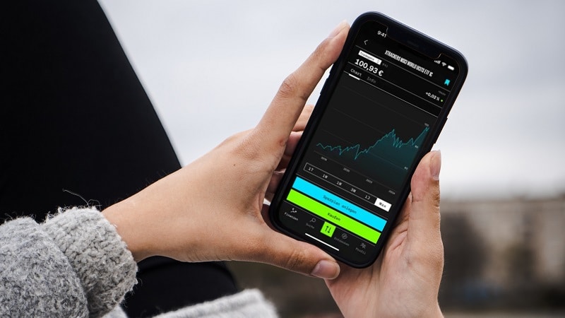 Online Broker Smartbroker+ App