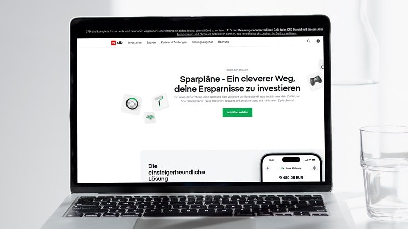 Online Broker Sparplan bei XTB