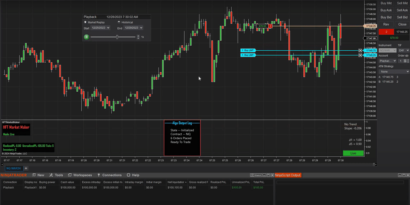 NinjaTrader Card
