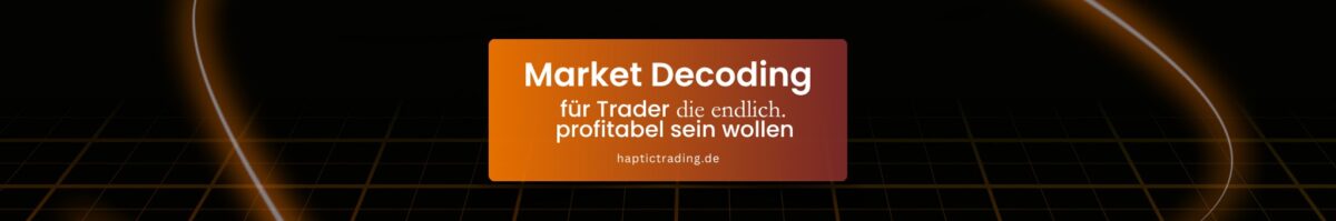 HAPTIC TRADING - Market Decoding, Erfahrungen & Kosten (2026) youtube banner von HAPTIC TRADING