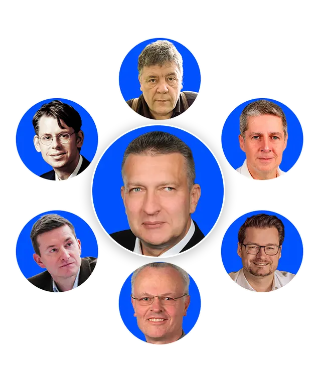 Kegels trading team collage