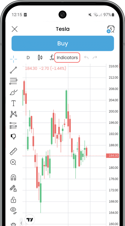 Trading 212 Mobile Vorschau