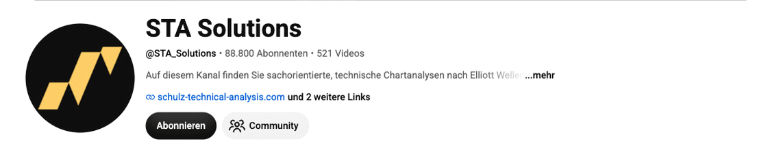 STA Solutions YouTube-Kanal mit 88.800 Abonnenten und 521 Videos