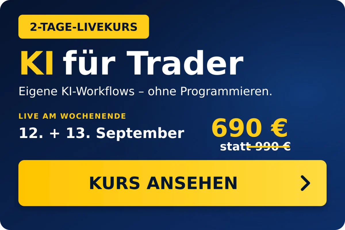 KI für Trader - Hauptkurs