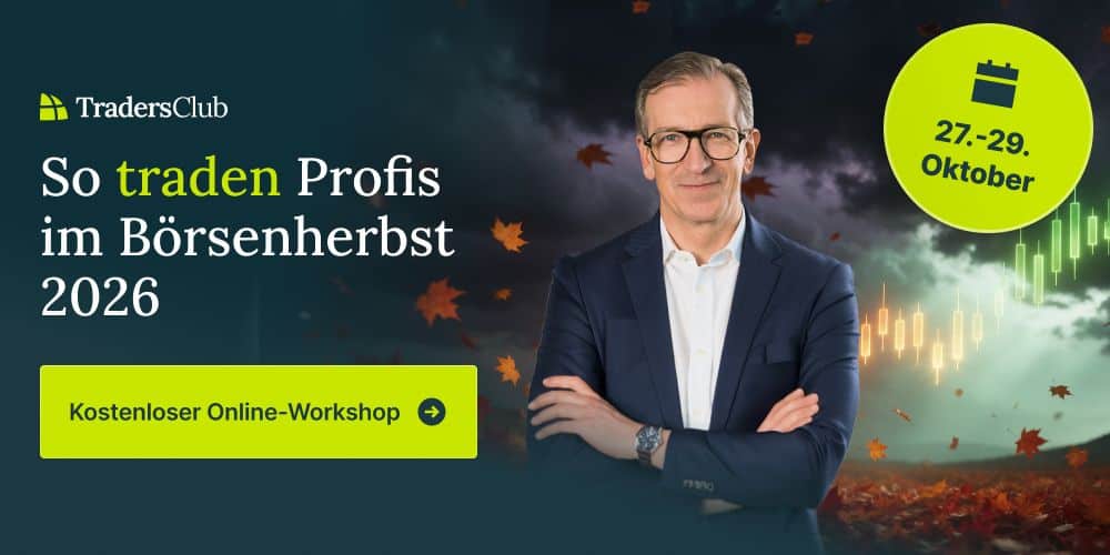 So traden Profis im Börsenherbst 2026: kostenloser Online-Workshop mit Carlos Martins, 27. bis 29. Oktober