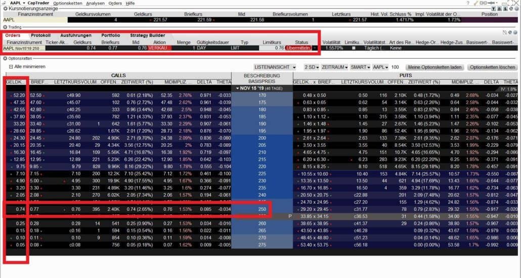 AAPL OptionChain SC