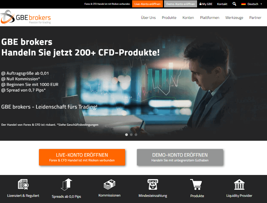 Gbe Brokers Erfahrungsbericht Fur Forex U!   nd Cfd Trader 2019 - 