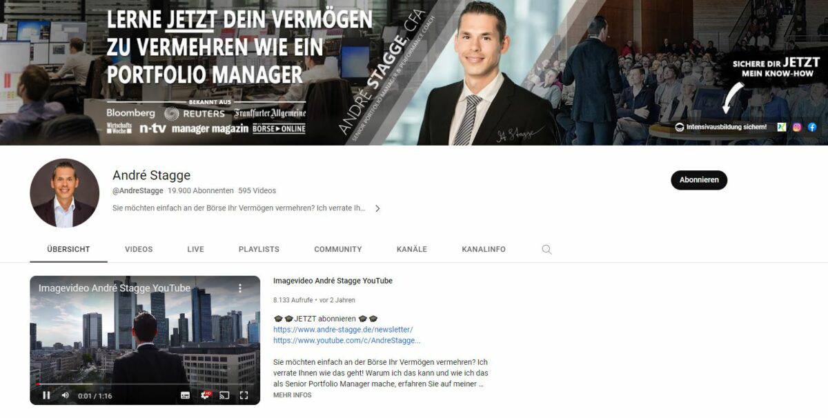 andre stagge youtube kanal