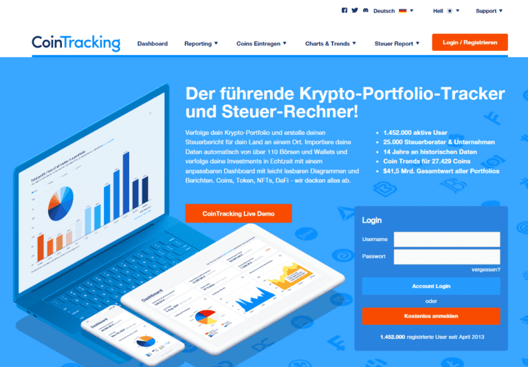 CoinTracking im Test | Erfahrung | Kosten (2026)