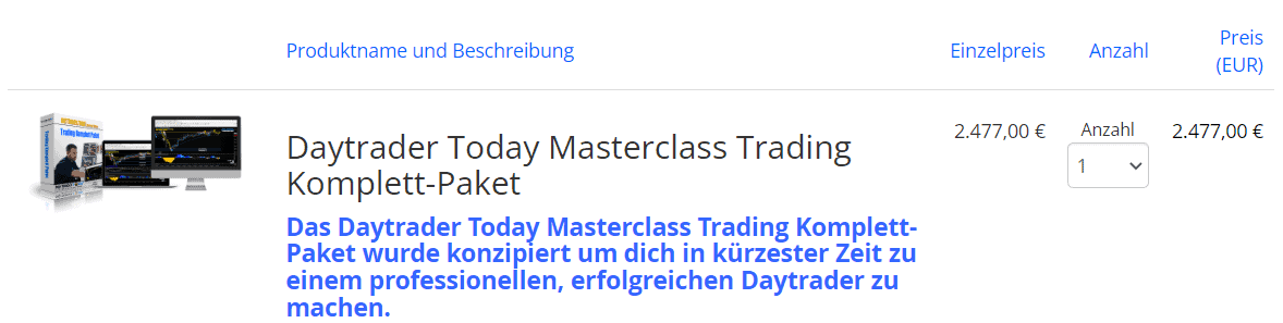 digistore24 daytrader today masterclass