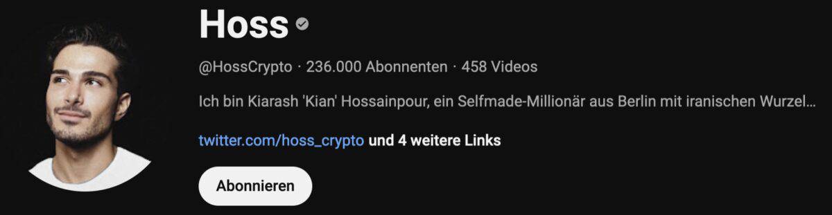 hosscrypto youtube