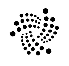 Das Bild zeigt das Logo der Kryptowährung IOTA (MIOTA).