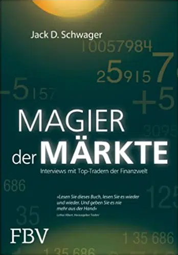 Das Bild zeigt das Cover von Jack D. Schwager - Magier der Märkte.