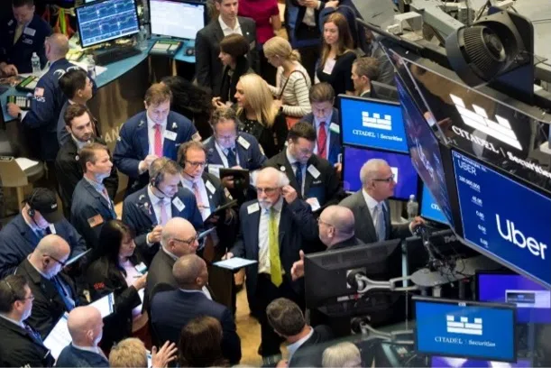 Das Bild zeigt den Tradingfloor der New York Stock Exchange.