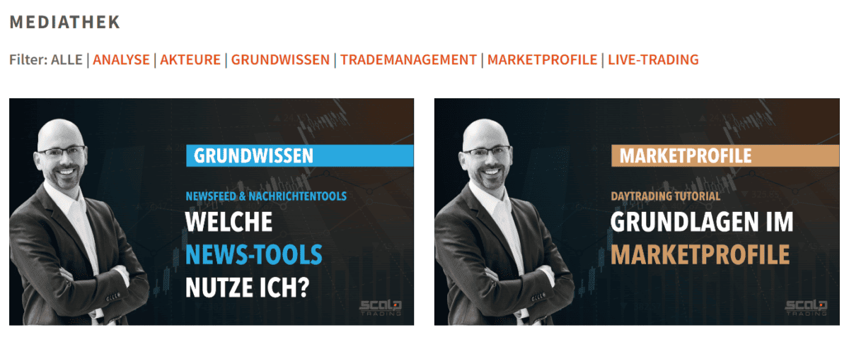 Scalp-Trading Mediathek