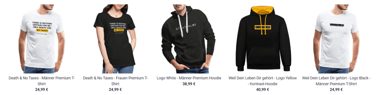 staatenlos merchandise