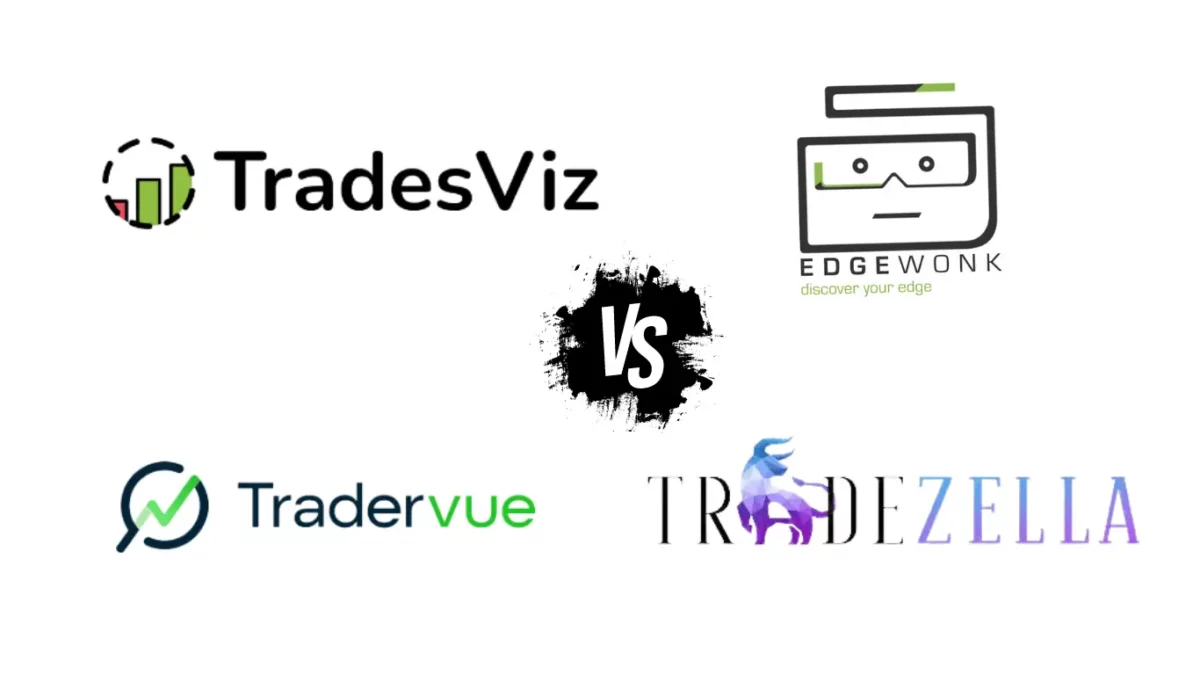 Das Bild zeigt die verschiedenen Logos von verschiedenen Trading-Journals. 