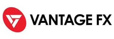 Das Bild zeigt das Logo des Online-Brokers Vantage FX.